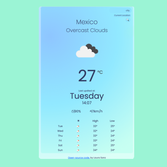 Weather Project Preview